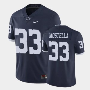 Men's Penn State Nittany Lions #33 Bryce Mostella Navy College Football Limited Jersey 330424-161