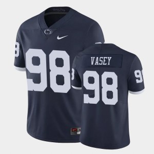 Men's Penn State Nittany Lions #98 Dan Vasey Navy College Football Limited Jersey 124848-912