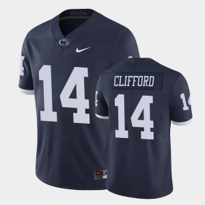 Men's Penn State Nittany Lions #14 Sean Clifford Navy College Football Limited Jersey 480798-201