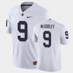 Men's Penn State Nittany Lions #9 Trace McSorley White Game College Football Jersey 577974-486