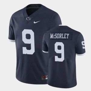 Men's Penn State Nittany Lions #9 Trace McSorley Navy College Football Limited Jersey 595462-277