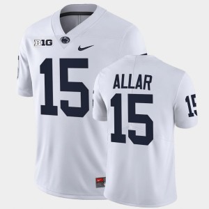 Men's Penn State Nittany Lions #15 Drew Allar White Limited College Football Jersey 467374-174