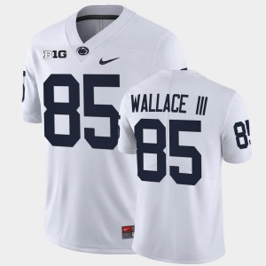 Men's Penn State Nittany Lions #85 Harrison Wallace III White Limited College Football Jersey 513518-163
