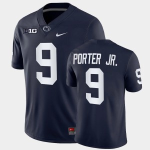 Men's Penn State Nittany Lions #9 Joey Porter Jr. Navy Game College Football Jersey 532000-920