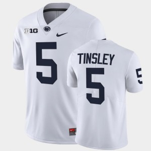 Men's Penn State Nittany Lions #5 Mitchell Tinsley White Limited College Football Jersey 745021-181