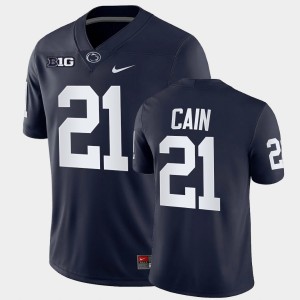 Men's Penn State Nittany Lions #21 Noah Cain Navy Game College Football Jersey 361726-641