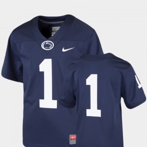 Youth Penn State Nittany Lions #1 Navy Team Replica College Football Jersey 937648-415