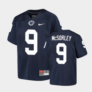 Youth Penn State Nittany Lions #9 Trace McSorley Navy Alumni Jersey 261242-496