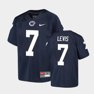 Youth Penn State Nittany Lions #7 Will Levis Navy Alumni Jersey 253797-541